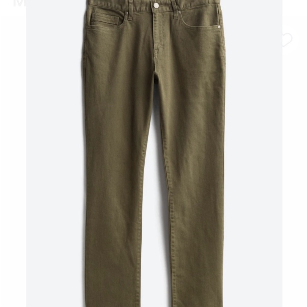 Men's Olive Jeans